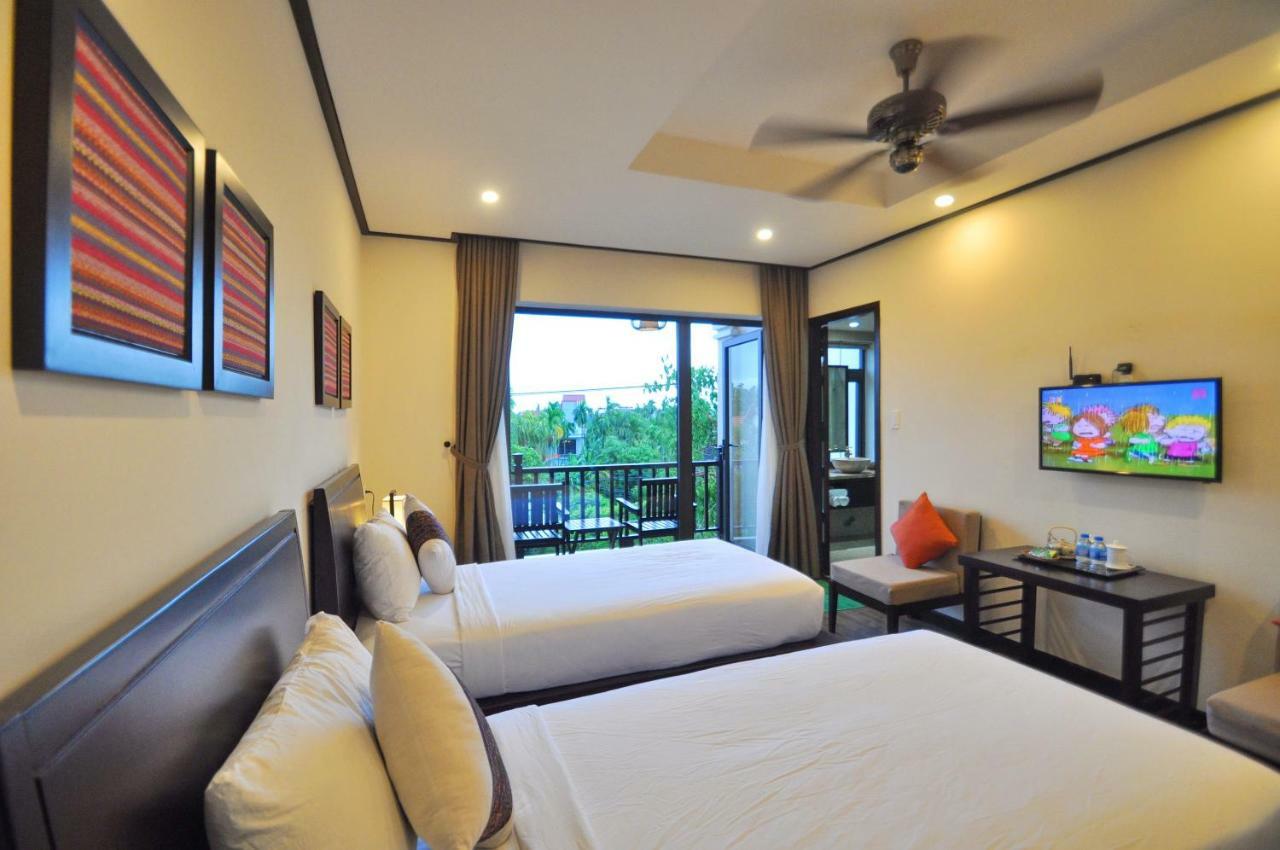 The Quin Riverside Villa ฮอยอัน ภายนอก รูปภาพ